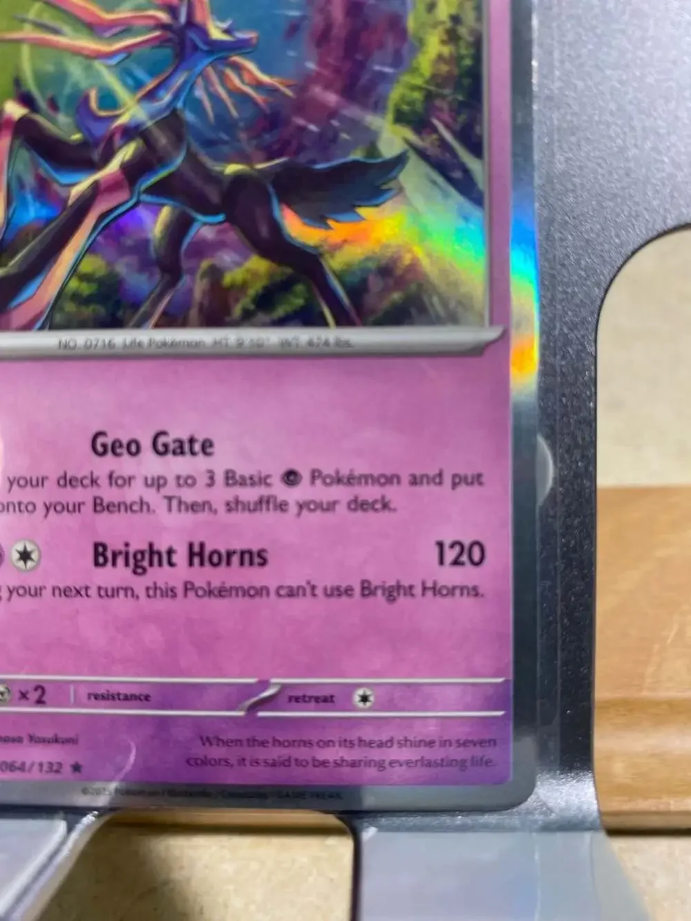 Xerneas 064/132 Holo Rare Mega Evolution - Pokemon TCG - Pack Fresh Near Mint NM